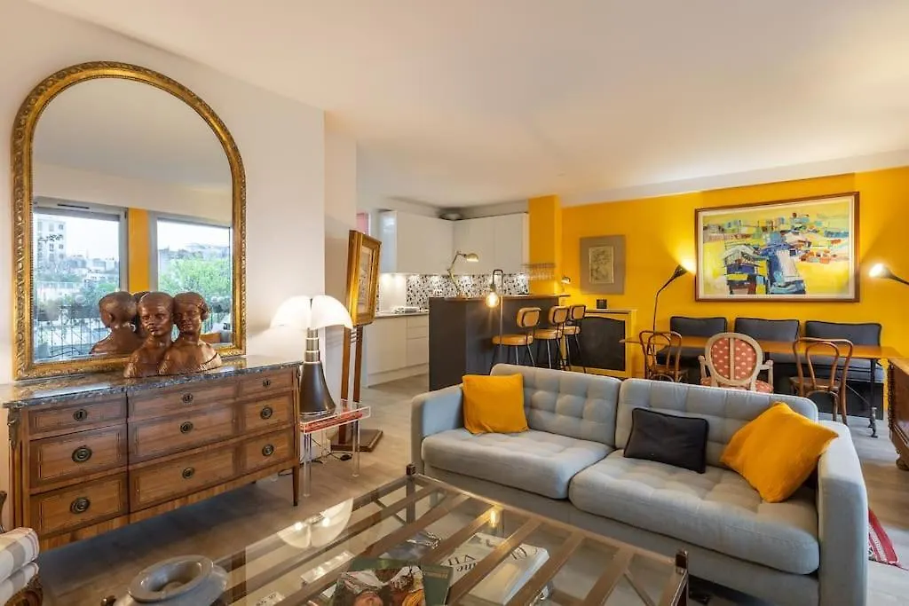 Daire L'Assomption Appartement De Charme Avec Balcon Paris